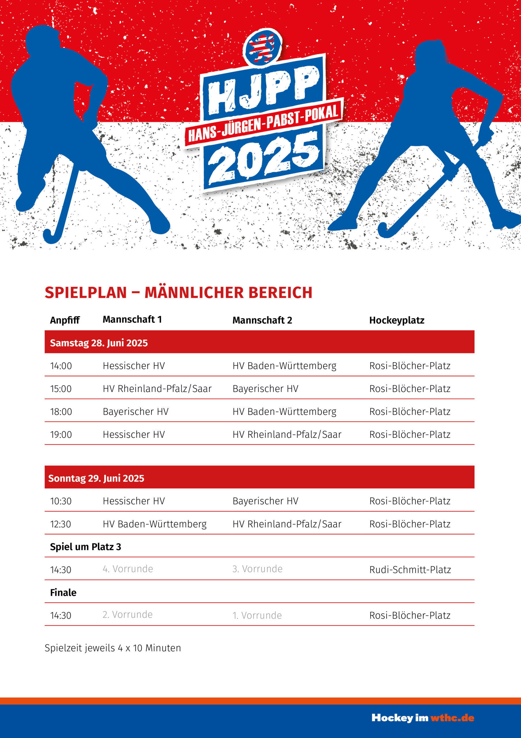 MännlicherBereich_HJPP 2025_Plakat Spielzeiten